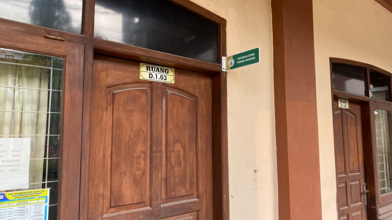 Ruang Program Studi Teknik Industri