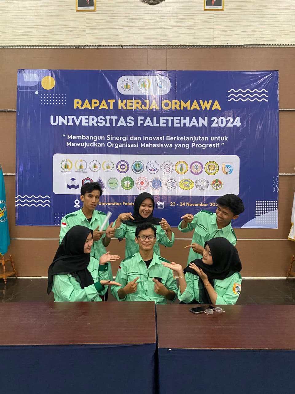 Partisipasi Mahasiswa Informatika dalam Rapat Kerja ORMAWA Universitas Faletehan 2024