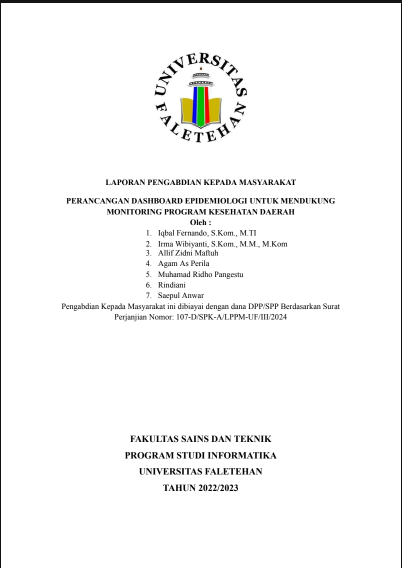PERANCANGAN DASHBOARD EPIDEMIOLOGI UNTUK MENDUKUNG  MONITORING PROGRAM KESEHATAN DAERAH